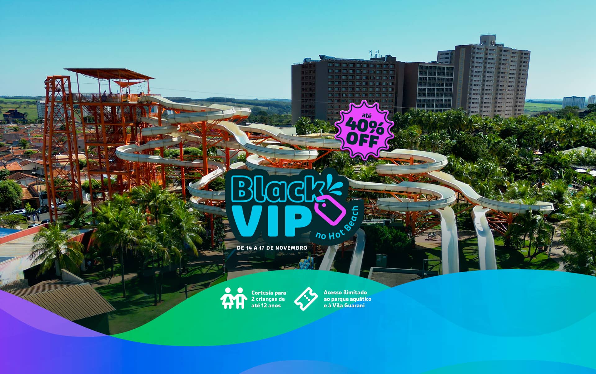 BLACK VIP BANNER DESK